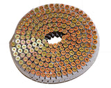HS112113YZ-BH - Big Head Series:  1½" X .113" 15° Plastic Sheet Coil YZ Big Flat Head BNS
