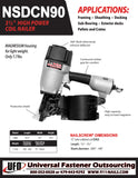 NSDCN90 15° Wire Coil Nailer